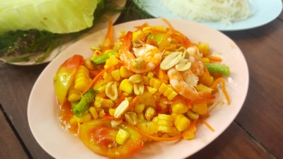 ตำข้าวโพด