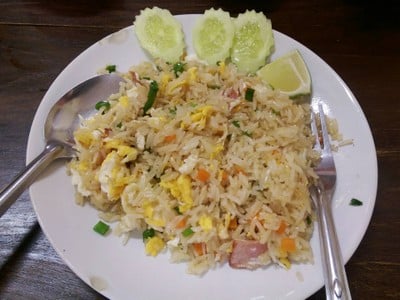 ปริมาณกลางๆ ผัดมามันพอควร ร้อนๆ 