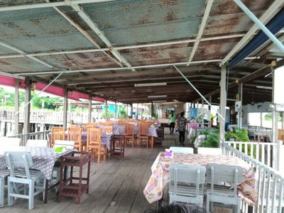 บรรยากาศ ครัวบ้านกลางทะเล