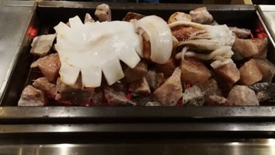 เมนูของร้าน กับหมึก ท่ามหาราช