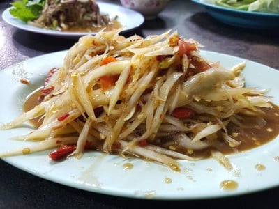 ส้มตำปูปลาร้า