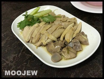 เมนูของร้าน บุญตงเกียรติ ข้าวมันไก่สิงคโปร์ ทองหล่อ