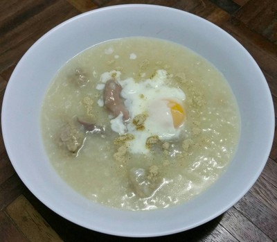 โจ๊กพิเศษใส่ไข่