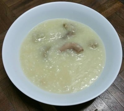 โจ๊กหมู+เครื่องใน