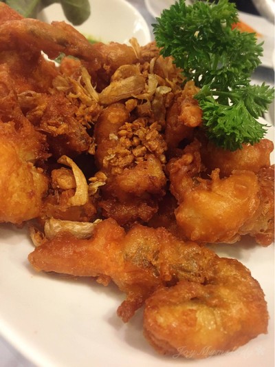 กุ้งกรอบกระเพรา