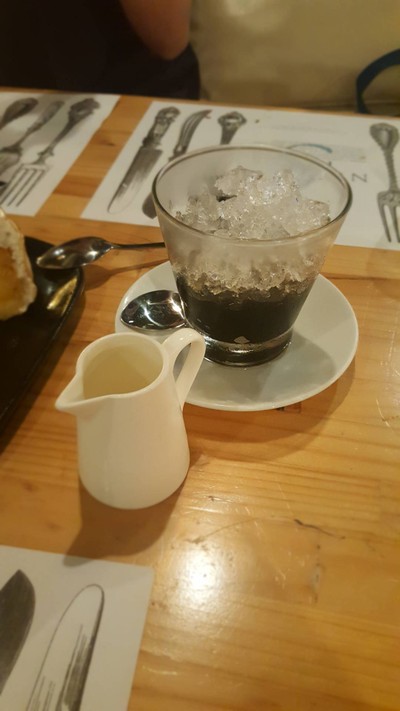 เฉาก๊วยนมสด