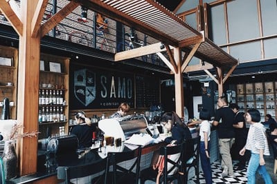 บรรยากาศ SAMO coffee bar