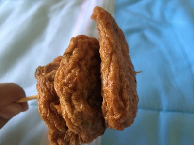 เมนูของร้าน ทอดมันกวางตุ้งสีนวล บางรัก