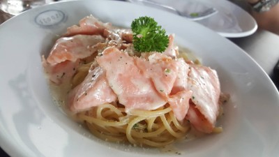 Salmon Spaghetti