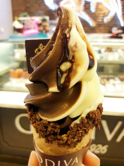 Chocolate Twist Soft Serve