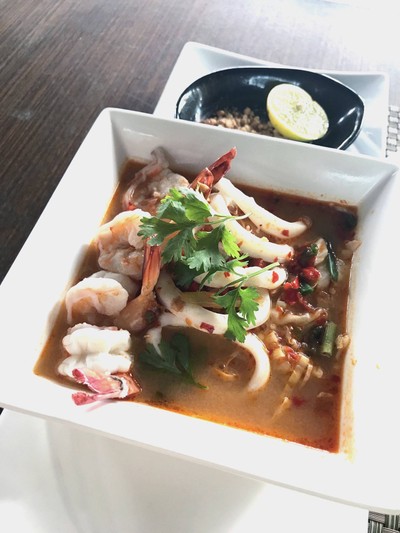 ก๋วยเตี๋ยวต้มยำซีฟู้ด