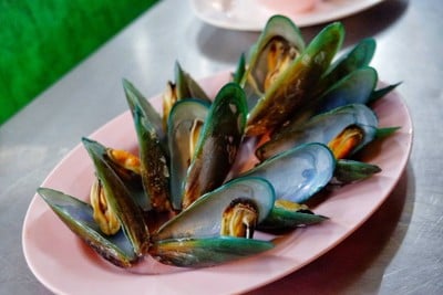 เมนูของร้าน ป้าจินหอยแครงเยาวราช เยาวราช