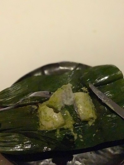 Steamed Wasabi Snapper