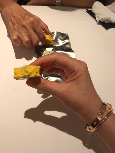 Mango Curry Ice Cream Sandwich