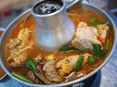 เมนูของร้าน ปิ่นเกล้าหัวปลาหม้อไฟเดลิเวอรี่