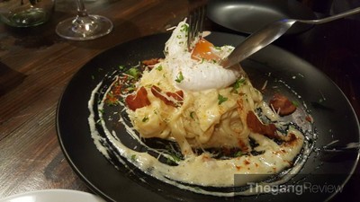 คาโบนาร่า ไข่ลาวา