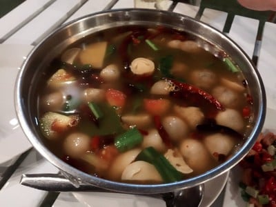 ต้มยำไก่บ้าน