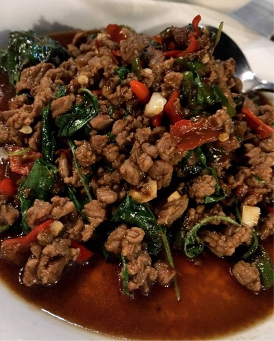 กระเพราเนื้อ