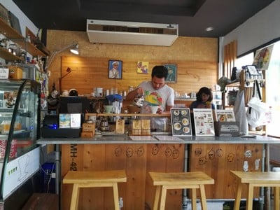 บรรยากาศ Gallery กาแฟดริป หัวหิน -