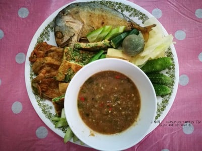 น้ำพริกกะปิปลาทูทอด