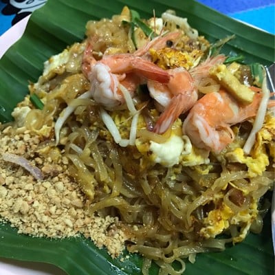 เมนูของร้าน ผัดไทยจันทิมา