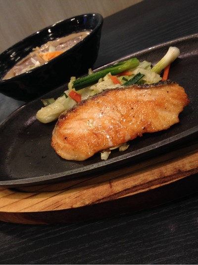SALMON STEAK