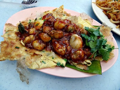 ไข่เจียวหอยนางรม