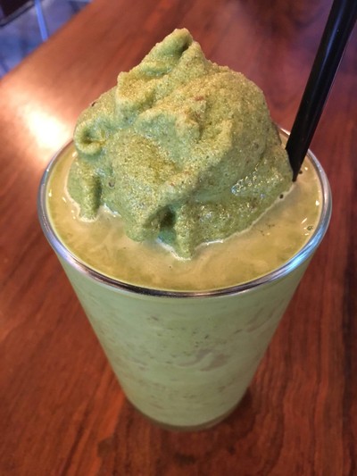 Matcha Read Bean Latte