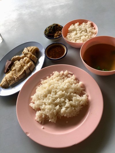 Hainanese Chicken Rice @ THB 50.00