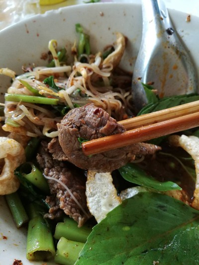 บะหมี่แห้งเนื้อ