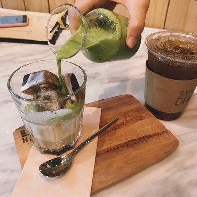 Iced Matcha Green Tea