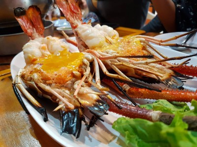 แห้วซีฟู๊ด ปูดองหัวปลาหม้อไฟ พุทธมณฑลสาย 2