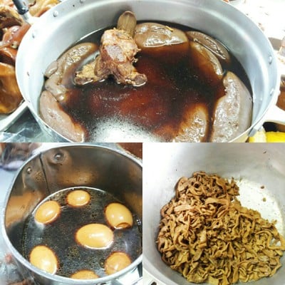 เลือด ไส้ พะโล้