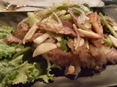 ยำเนื้อย่าง