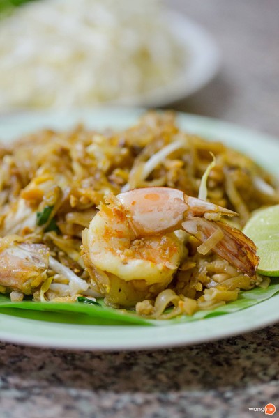 เมนูของร้าน ผัดไทย 5 รส ท่าแพ เชียงใหม่