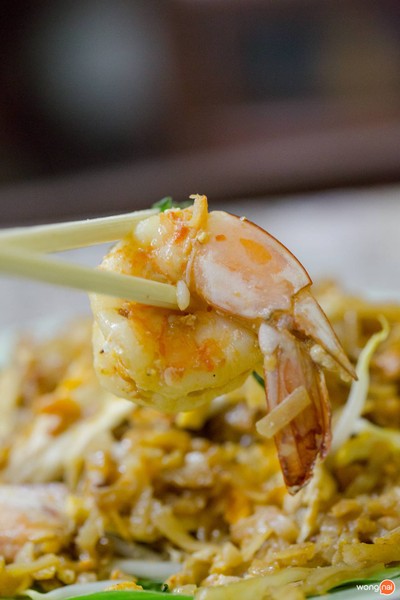 เมนูของร้าน ผัดไทย 5 รส ท่าแพ เชียงใหม่