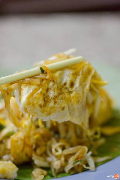 เมนูของร้าน ผัดไทย 5 รส ท่าแพ เชียงใหม่