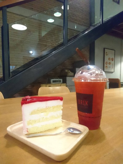 เมนูของร้าน BRIK CAFE