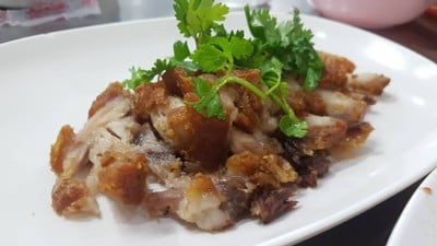 เมนูของร้าน เจ๊โอว ข้าวต้มเป็ด