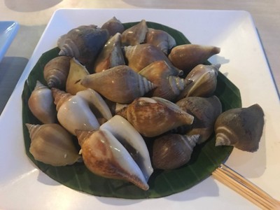 หอยชักตีนลวก