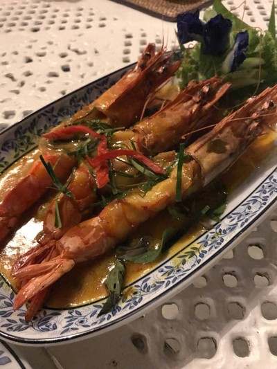 ฉูฉี่กุ้งแม่น้ำ