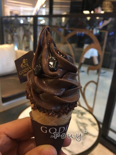 Dark Chocolate Softserve .