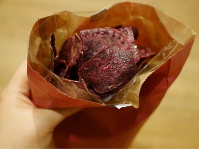 มันม่วงทอดกรอบ