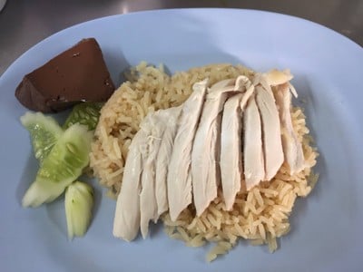 เมนูของร้าน เจริญชัย ไก่ตอน สูตรไหหลำ ประชาชื่น26