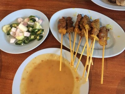 เมนูของร้าน หลังรามฯเมี่ยงปลาเผา สาขา 2 ซ.พระรามเก้า 40