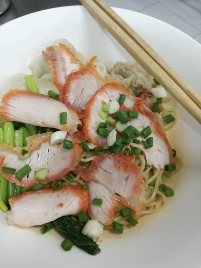 เมนูของร้าน บะหมี่สวนหมาก