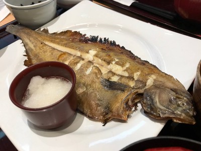 ปลาฮอกเกะย่าง