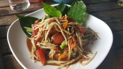 ส้มตำปูปลาร้า