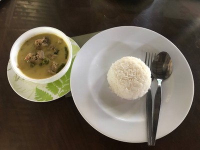 แกงเขียวหวานเนื้อ