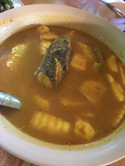 แกงส้มปลากระบอก